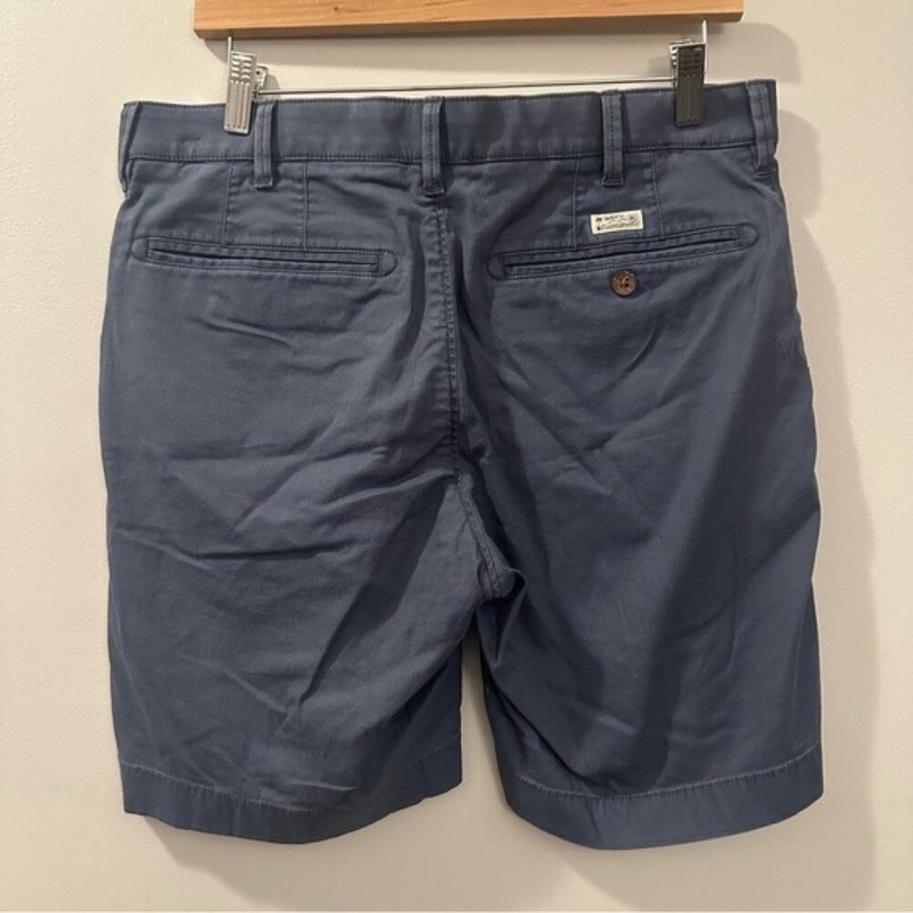 Faherty Island Life Shorts Men’s 32 Navy Blue 9” Inseam Casual Summer Classic - Picture 3 of 12